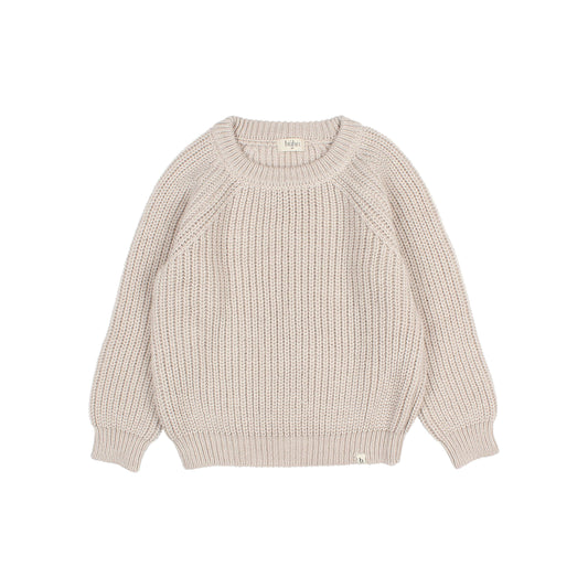 Búho BCN Soft Knit Pullover Natural