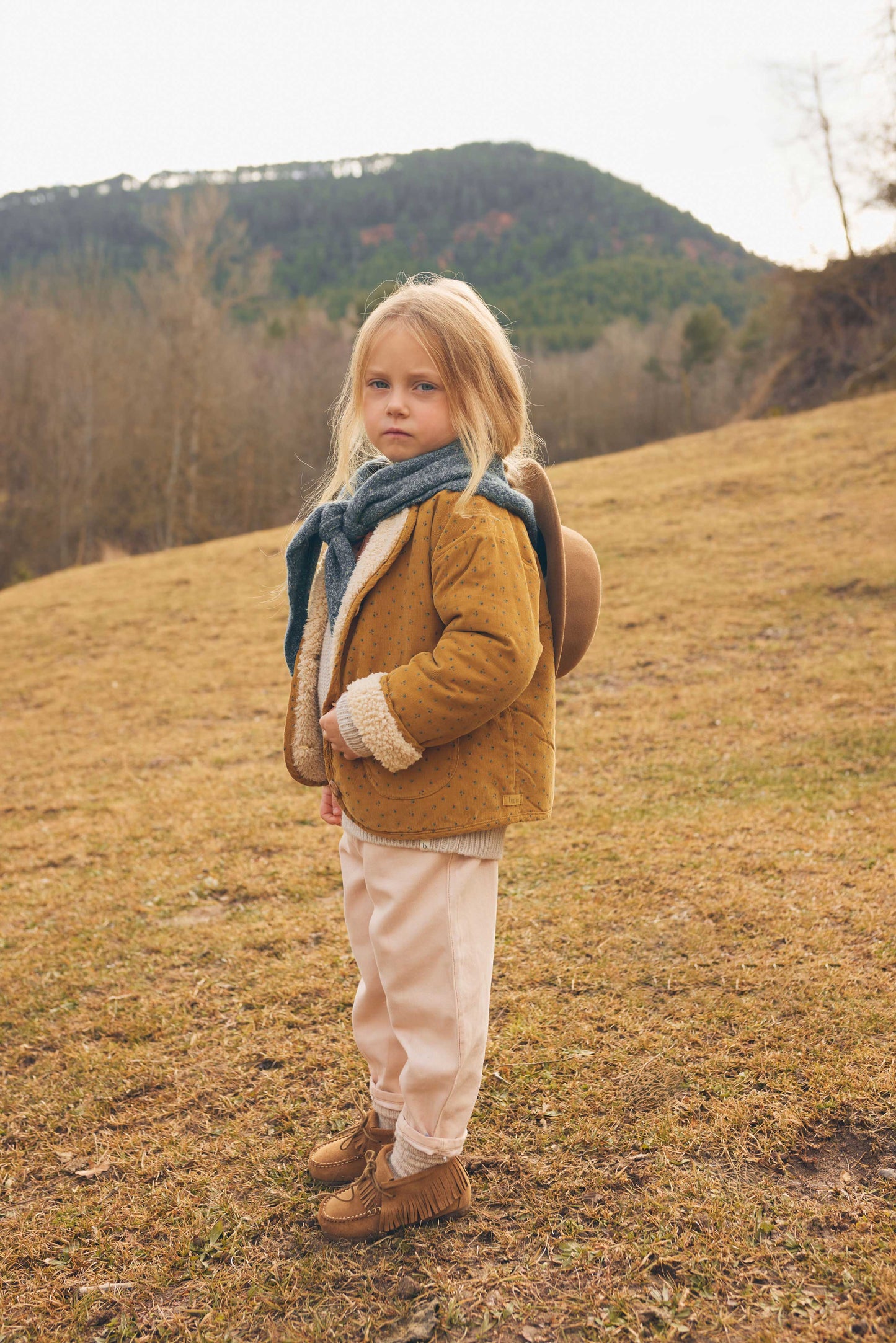 Búho BCN Herbstjacke Ocre