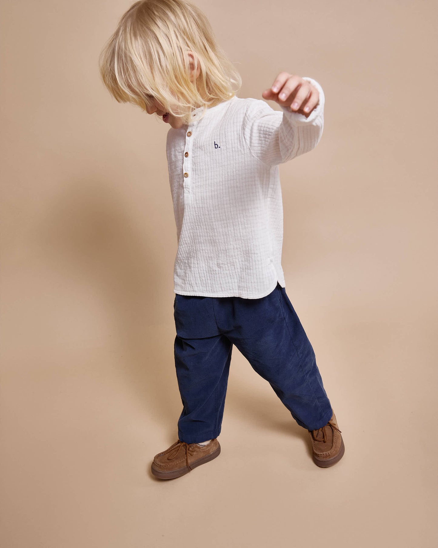 Búho BCN Soft Velours Hose Navy