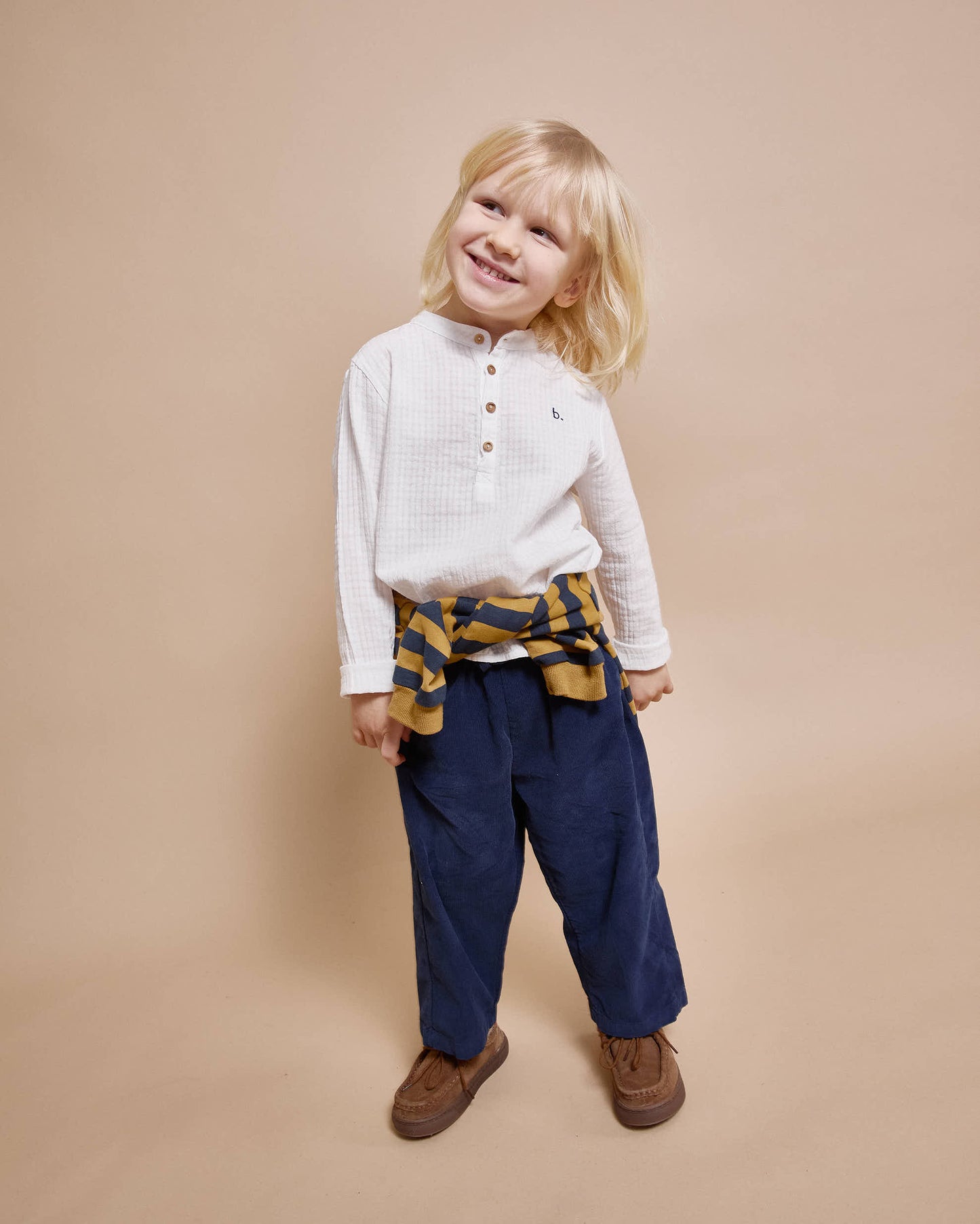 Búho BCN Soft Velours Hose Navy