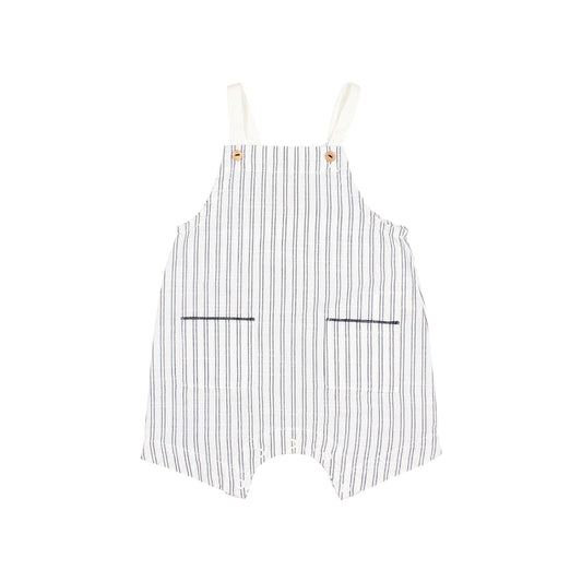 Búho BCN BB Stripes Latzhose White