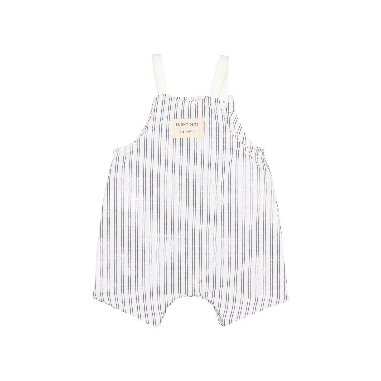 Búho BCN BB Stripes Latzhose White