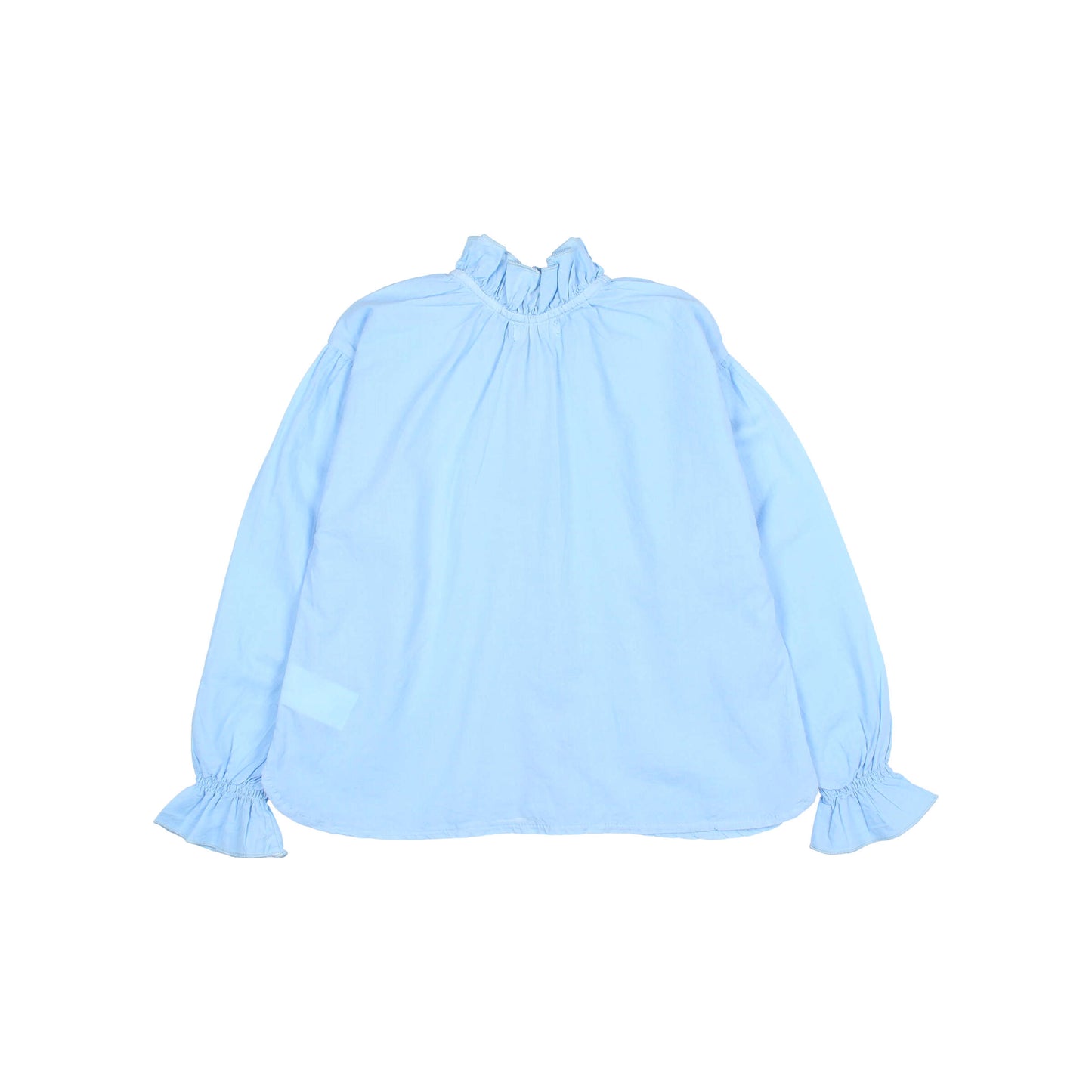 Búho BCN Voile Bluse Provence Blue