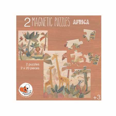 Egmont Toys Magnetisches Puzzle Afrika