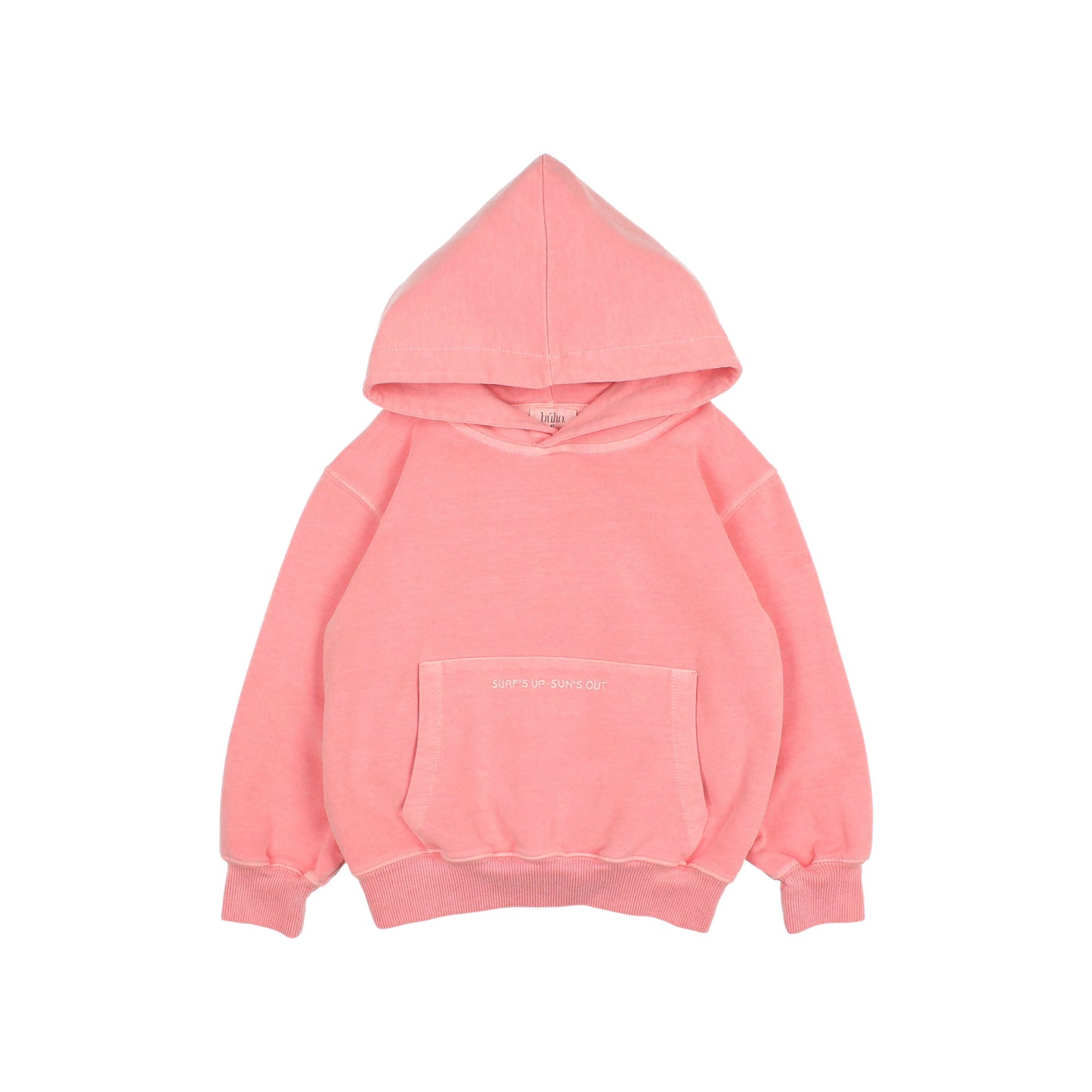 Búho BCN Fleece Hoodie Peach Pink