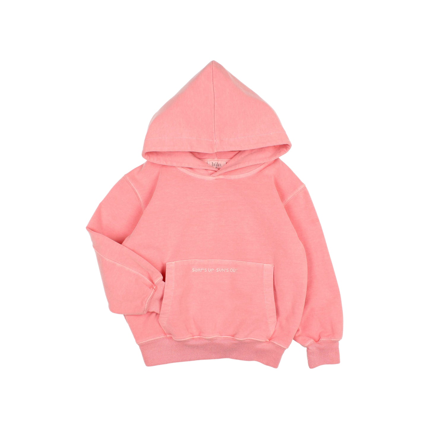 Búho BCN Fleece Hoodie Peach Pink