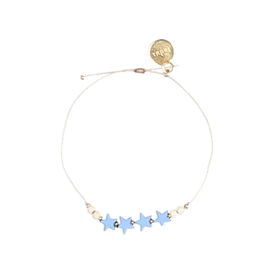 Búho BCN Armband Stars Blue