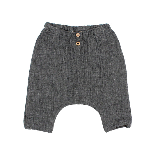 Búho BCN Newborn Musselin Hose Anthracite