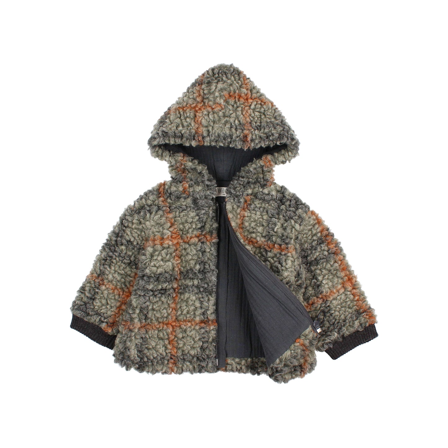 Búho BCN Corduroy Teddy Check Jacke