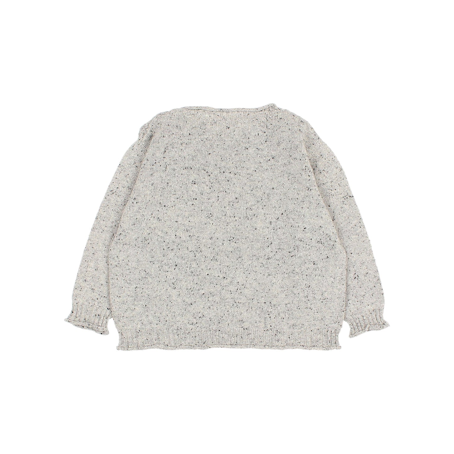 Búho BCN Fine Knit Pullover Light Grey