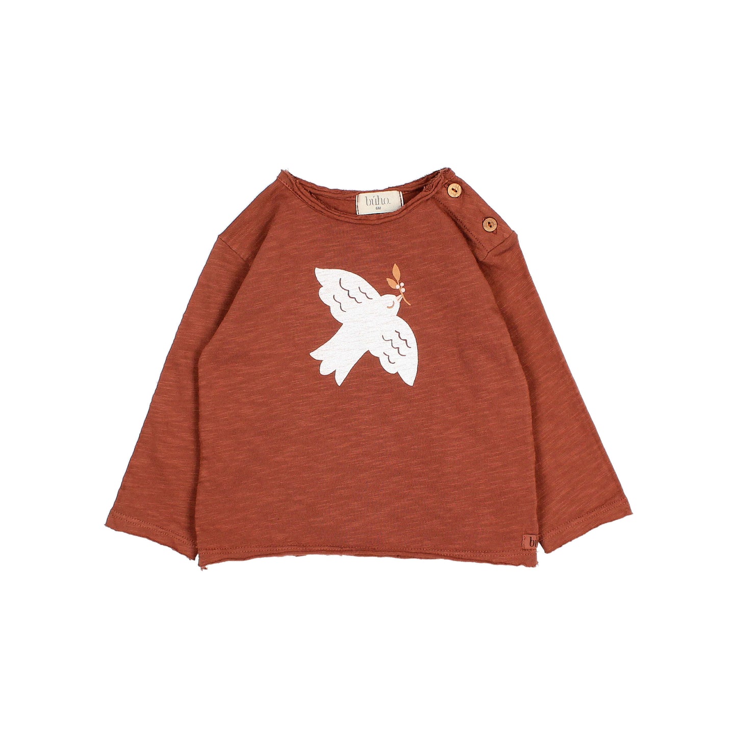 Búho BCN Bird T-Shirt Henna