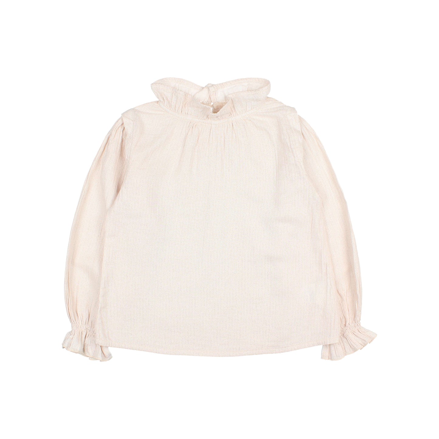 Búho BCN Lurex Bluse Cream Pink