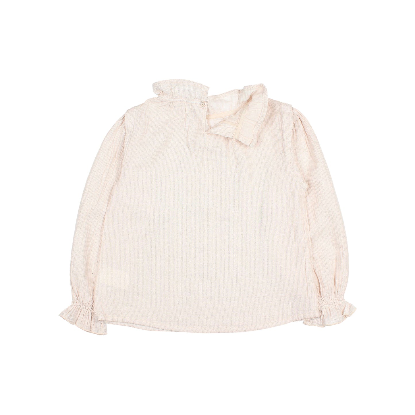 Búho BCN Lurex Bluse Cream Pink