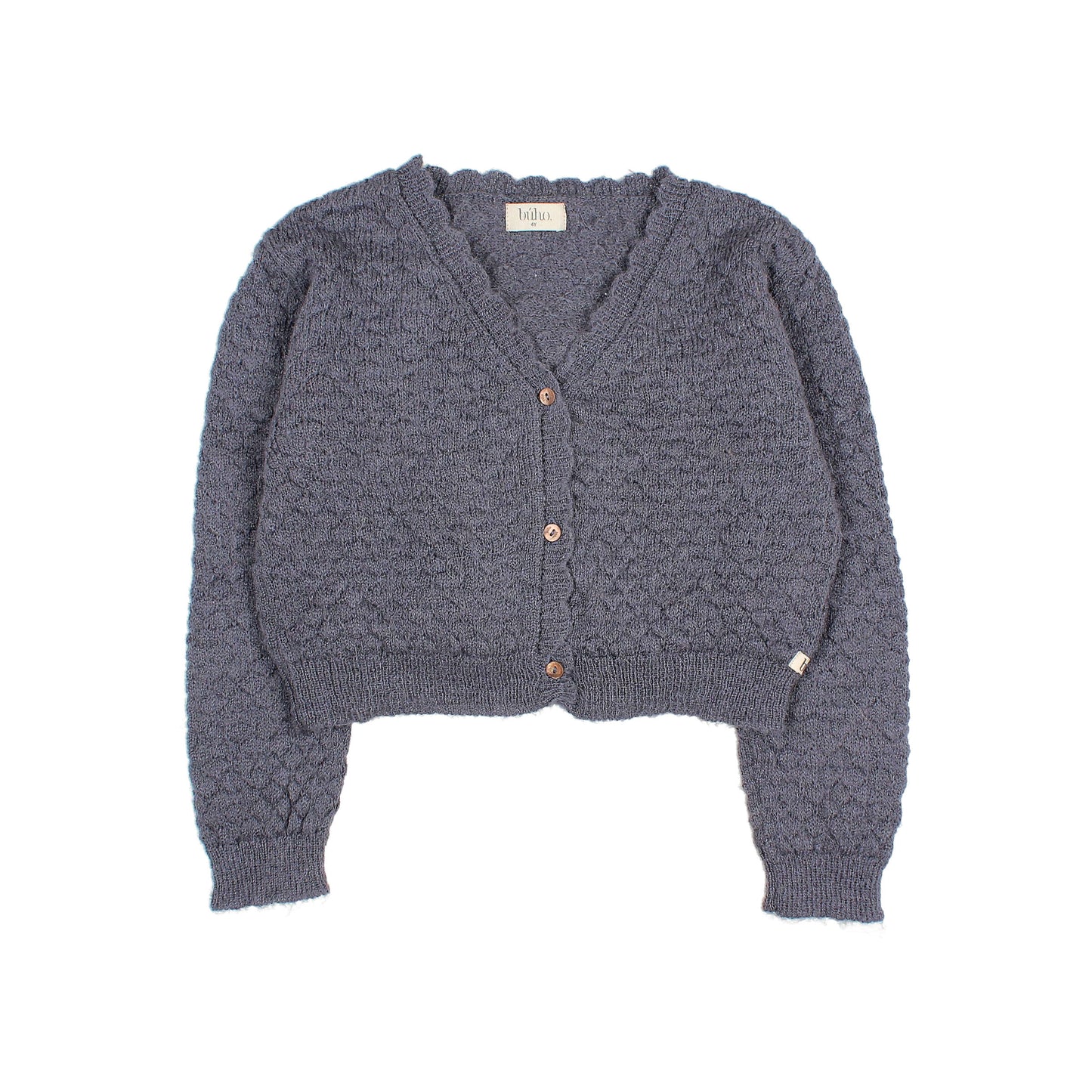 Búho BCN Boho Cardigan Antic Blue