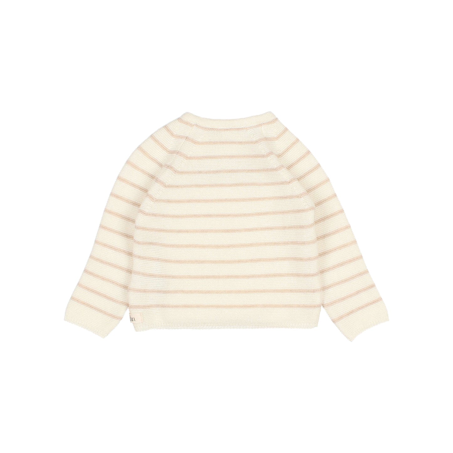 Búho BCN Newborn Stripes Pullover Sand