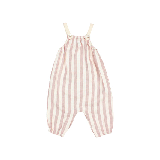 Búho BCN Stripes Jumpsuit Desert Red