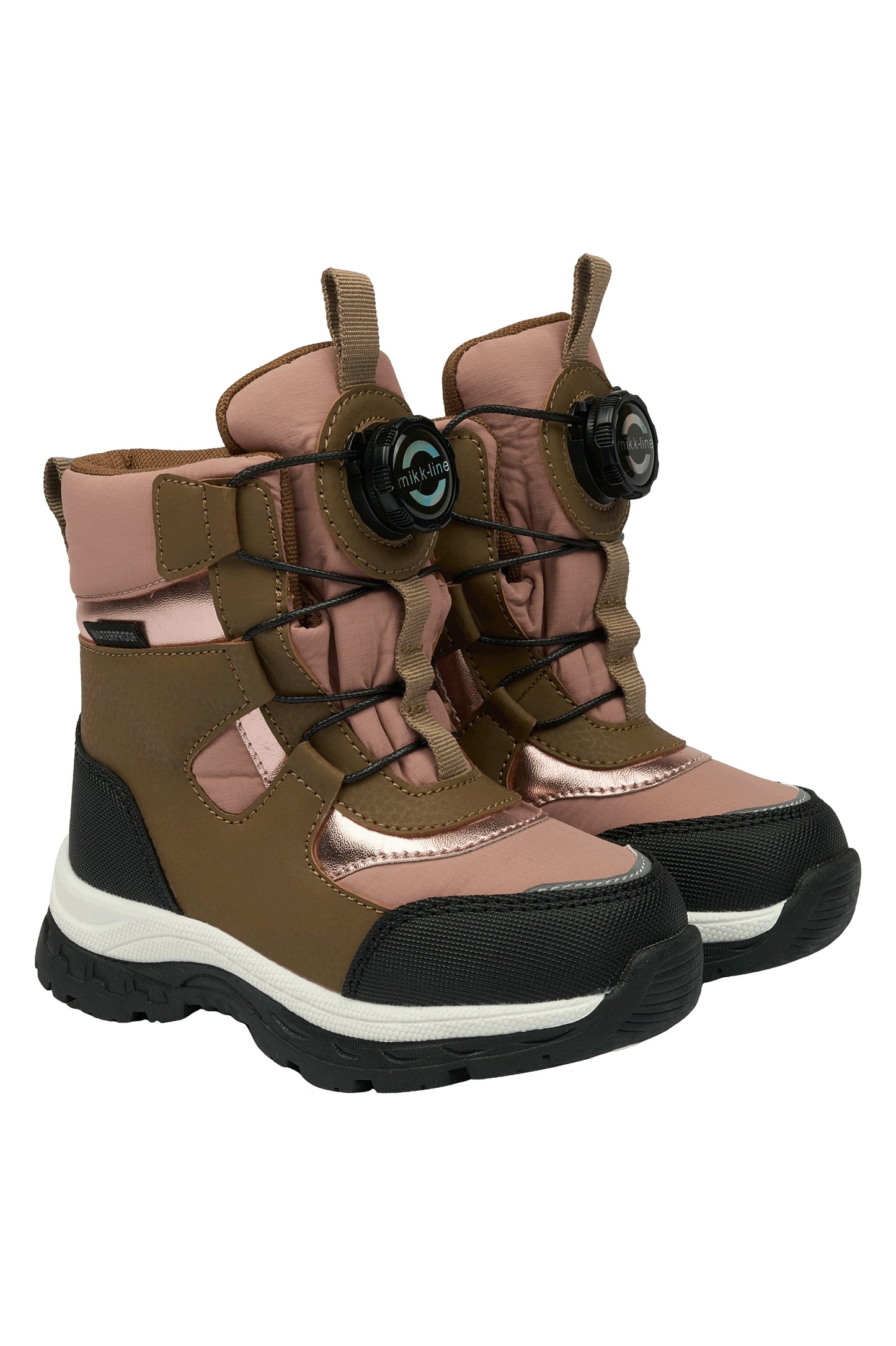 Mikk-Line Winterstiefel Tex Velcro Burlwood