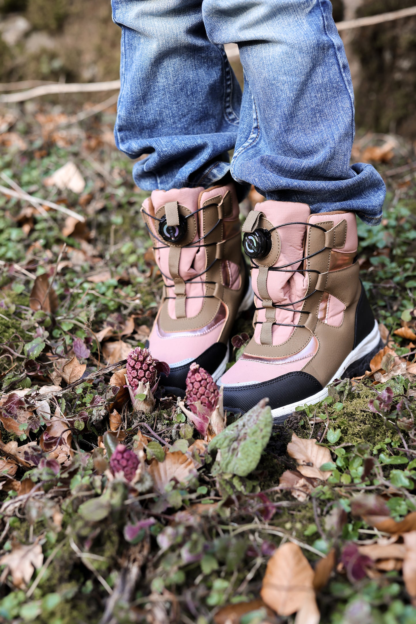 Mikk-Line Winterstiefel Tex Velcro Burlwood