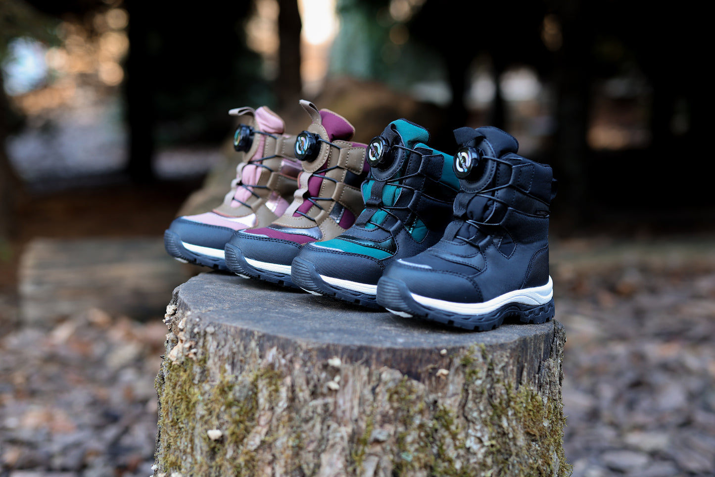 Mikk-Line Winterstiefel Tex Velcro Burlwood