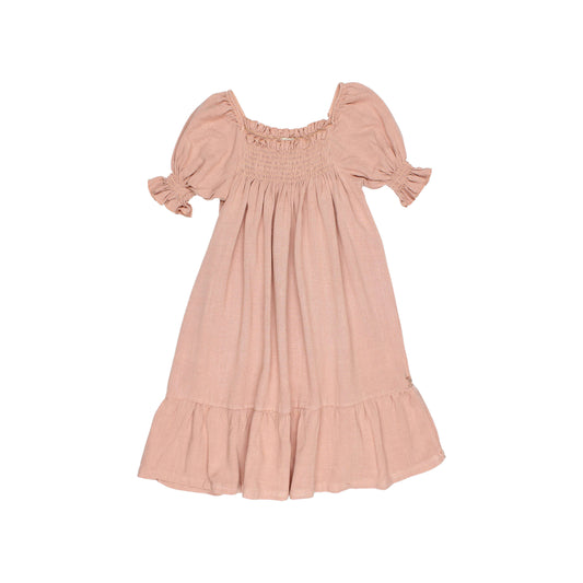 Búho BCN Fluid Kleid Rose Clay