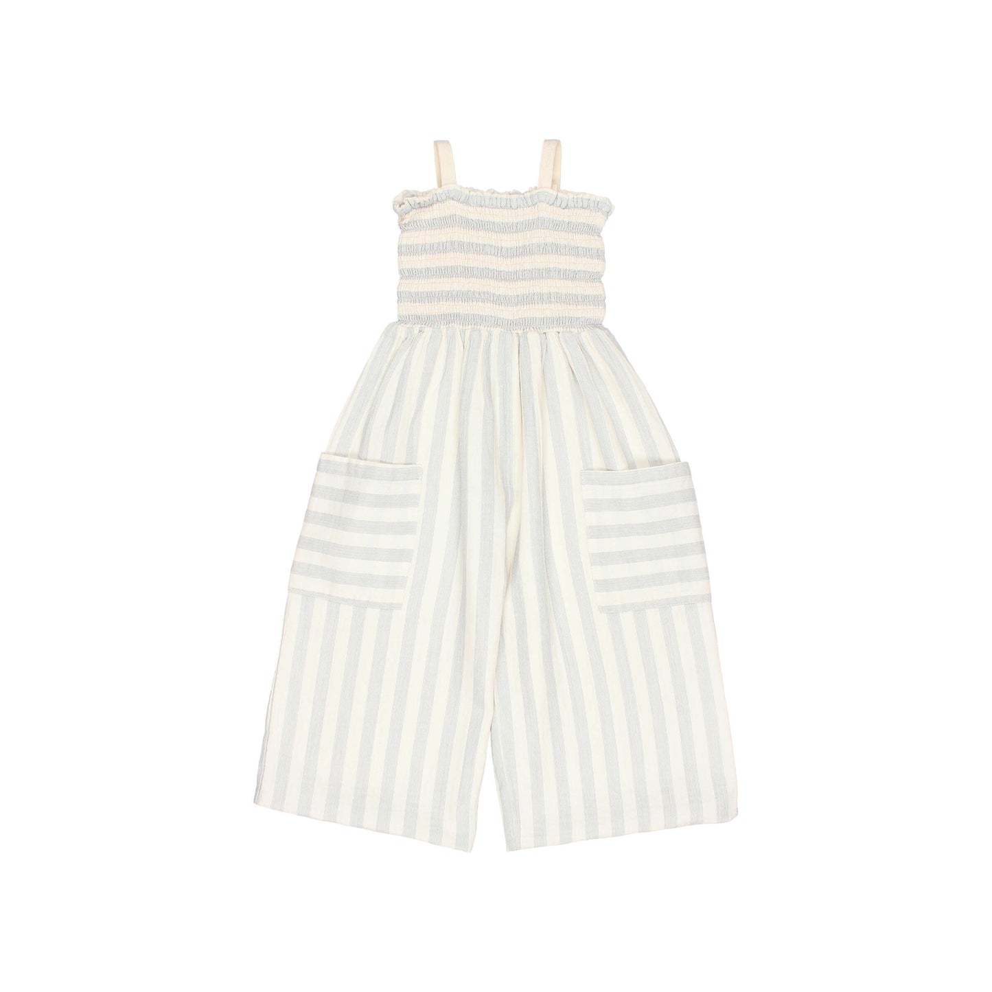 Búho BCN Stripes Jumpsuit Sky Grey