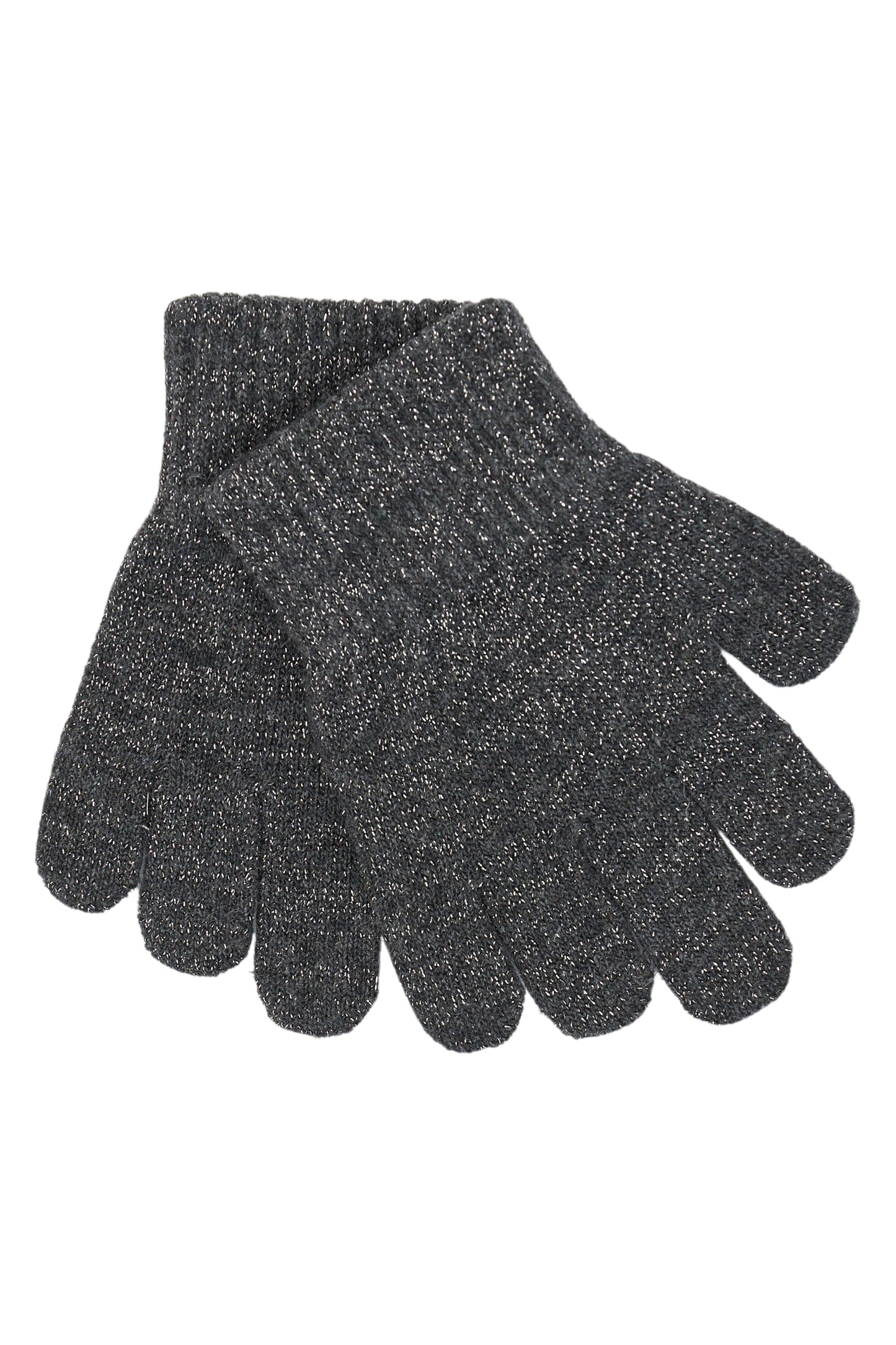 Mikk-Line Magic Glitzer-Handschuhe 3er Pack French Roast-Black-Antrazite
