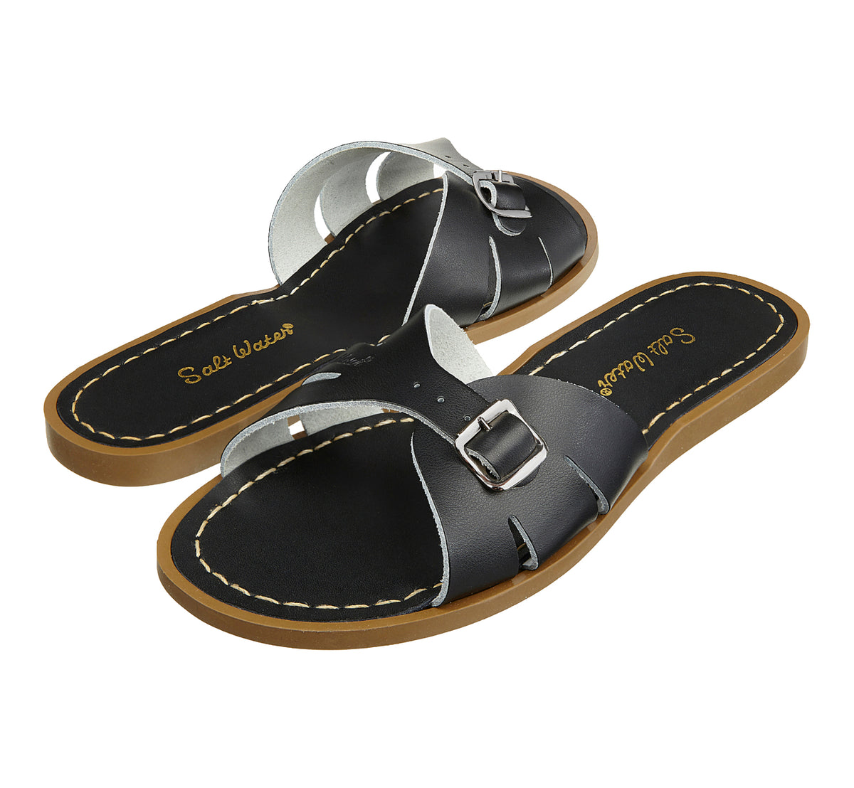 Salt-Water Sandals Classic Slide Black