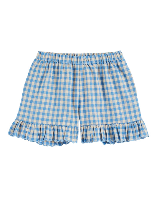 Emile et Ida Gingham Shorts Vichy Lagoon