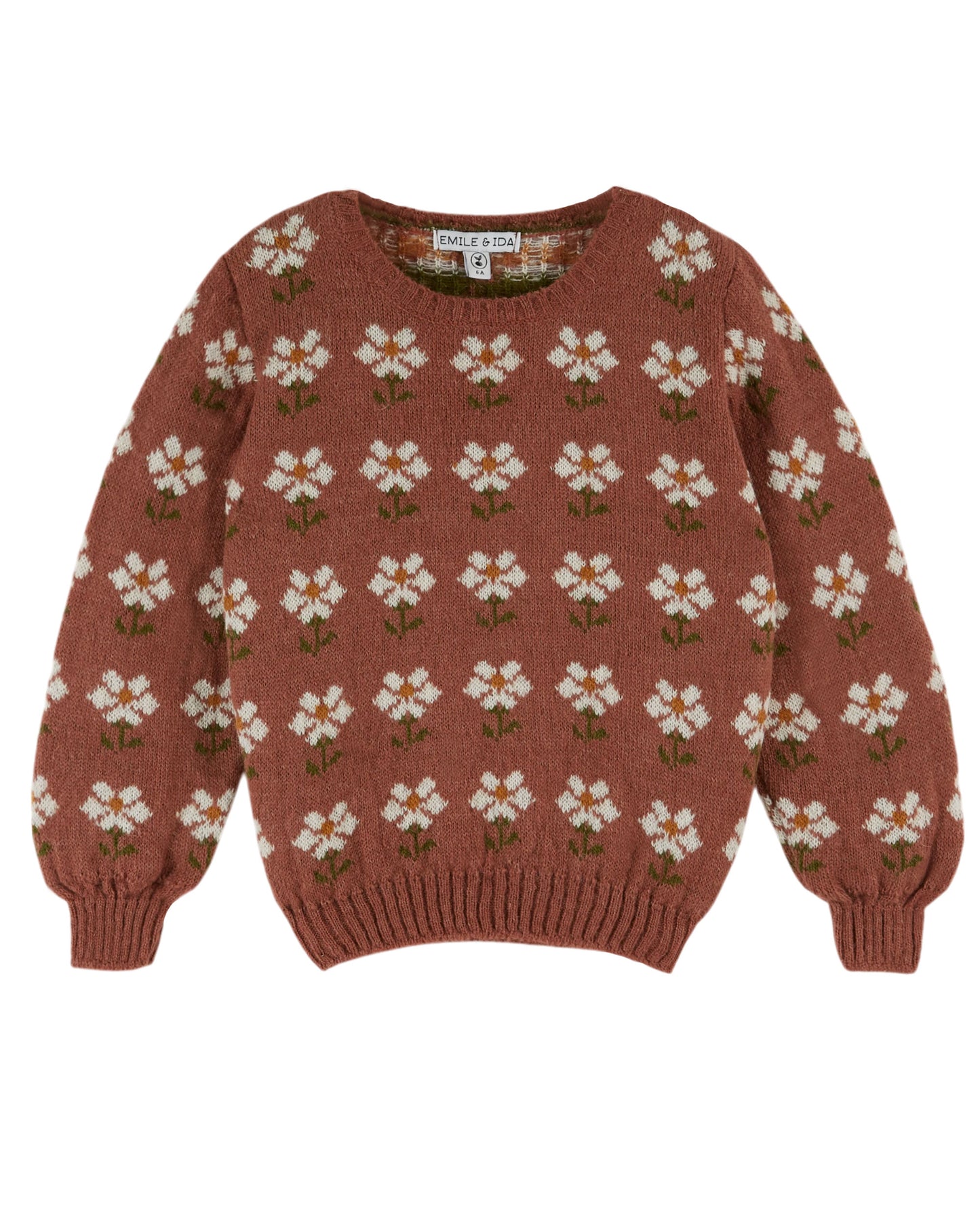 Emile et Ida Pullover Marguerite Violine