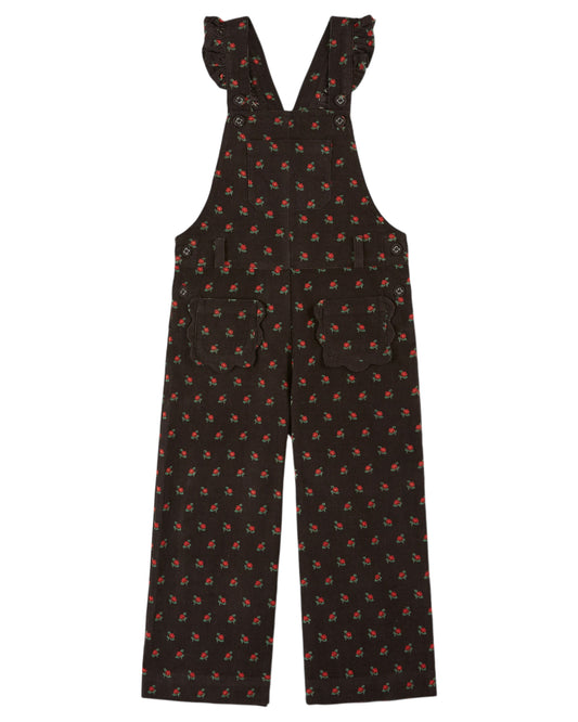 Emile et Ida Samt-Latzhose Poppy Noir
