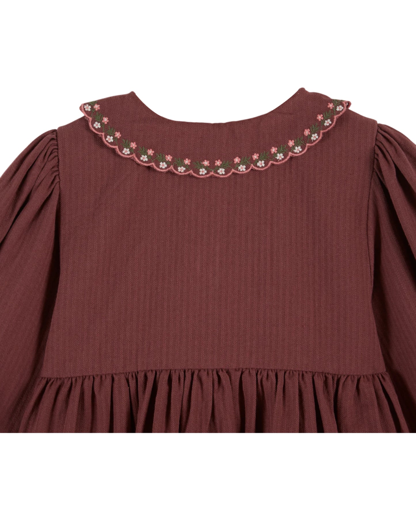 Emile et Ida gesmoktes Kleid Violine