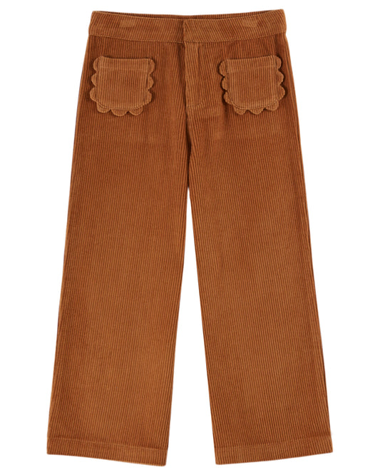 Emile et Ida Hose mit Blumentaschen Pecan