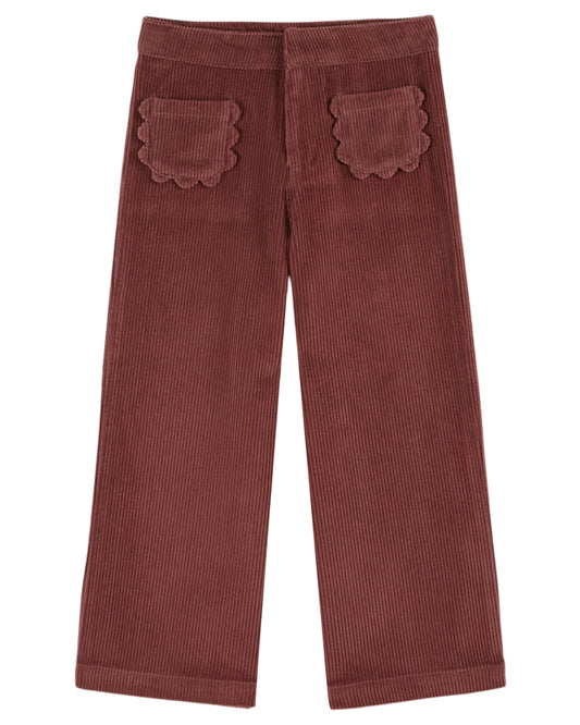 Emile et Ida Hose mit Blumentaschen Violine