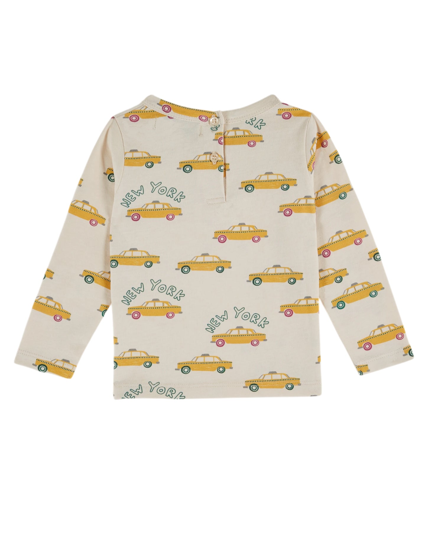 Emile et Ida T-Shirt Cab All Over Crème