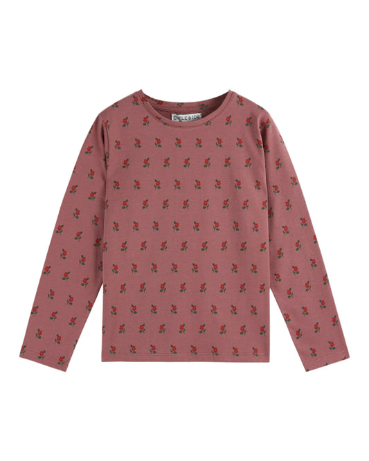 Emile et Ida T-Shirt Poppy Violine