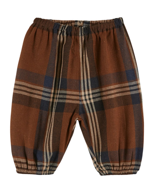 Emile et Ida Flanell Hose Carreaux