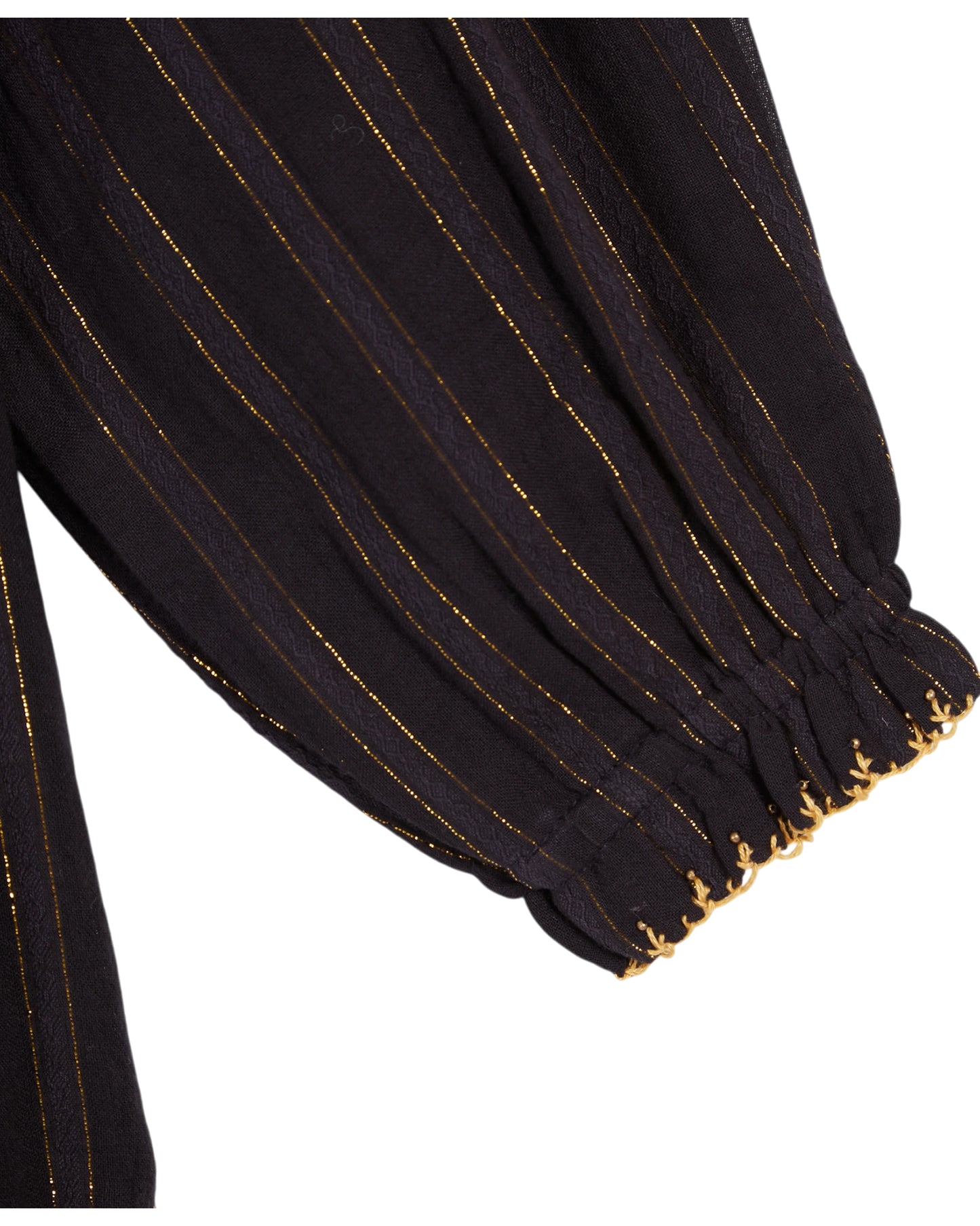 Emile et Ida besticktes Lurex Kleid Marine
