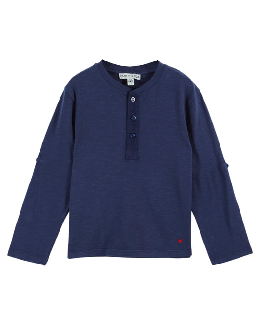Emile et Ida Kurta Jersey Marine
