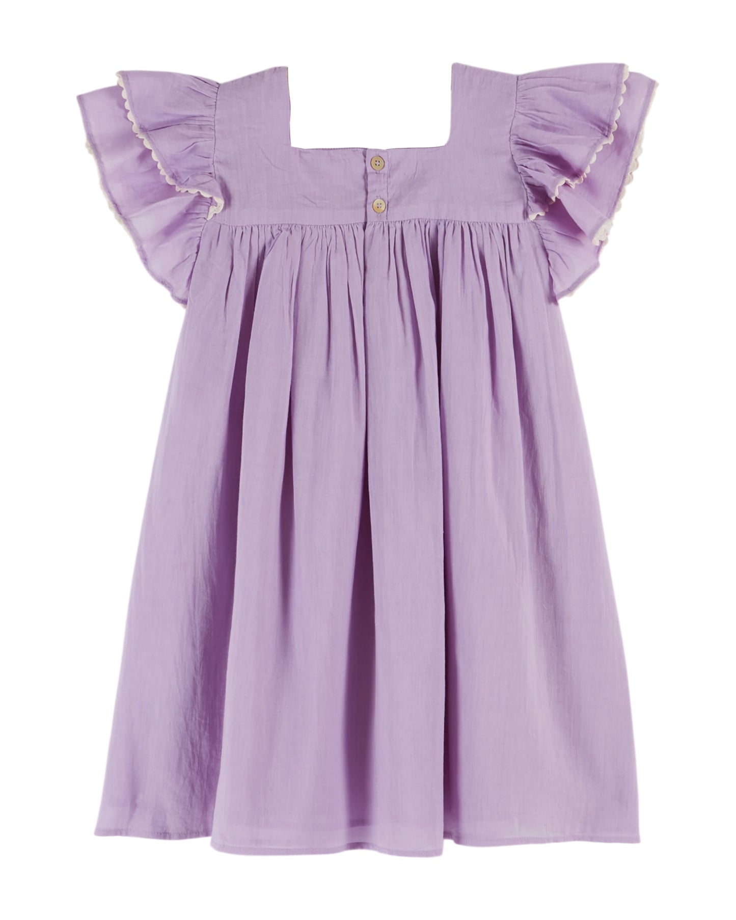 Emile et Ida Baumwollkleid Wisteria