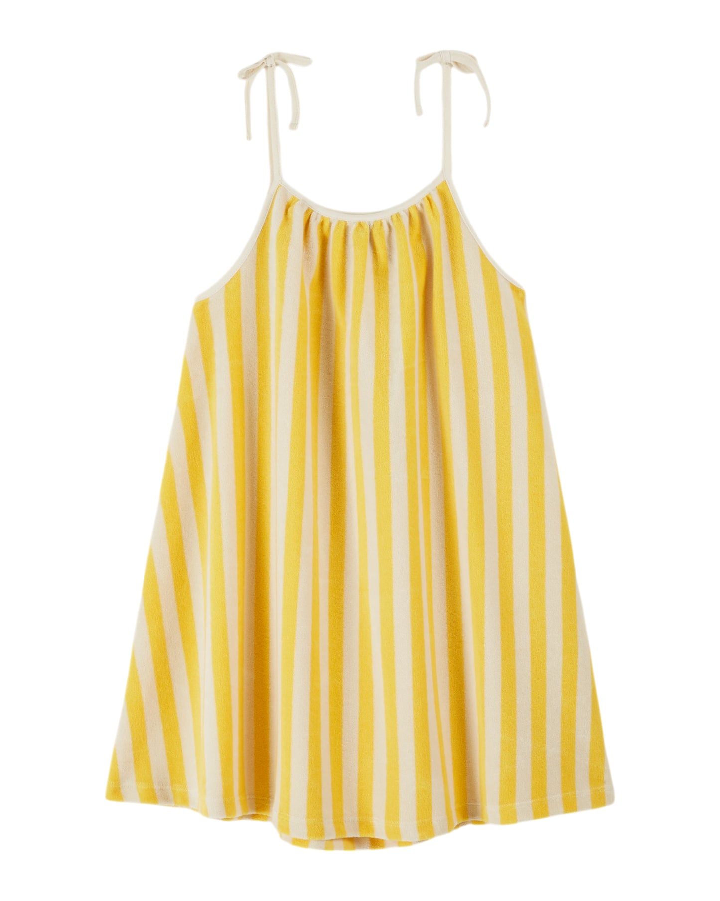 Emile et Ida Kleid mit Streifen Rayure Mimosa