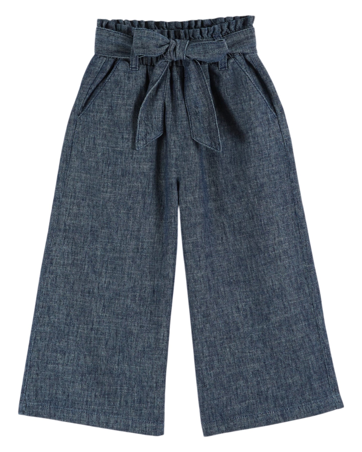 Emile et Ida Hose mit Gürtel Marine Chine