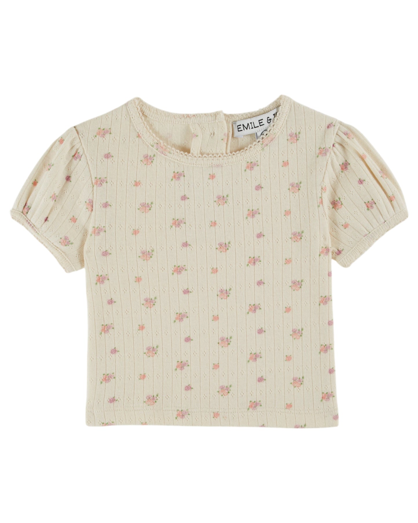 Emile et Ida T-Shirt Pointelle Fantasia