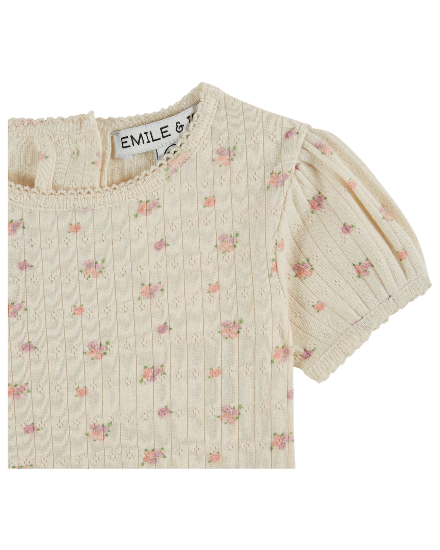 Emile et Ida T-Shirt Pointelle Fantasia