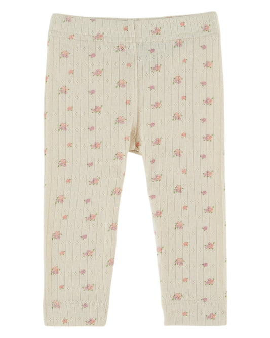 Emile et Ida Leggings Pointelle Imprimées Fantasia