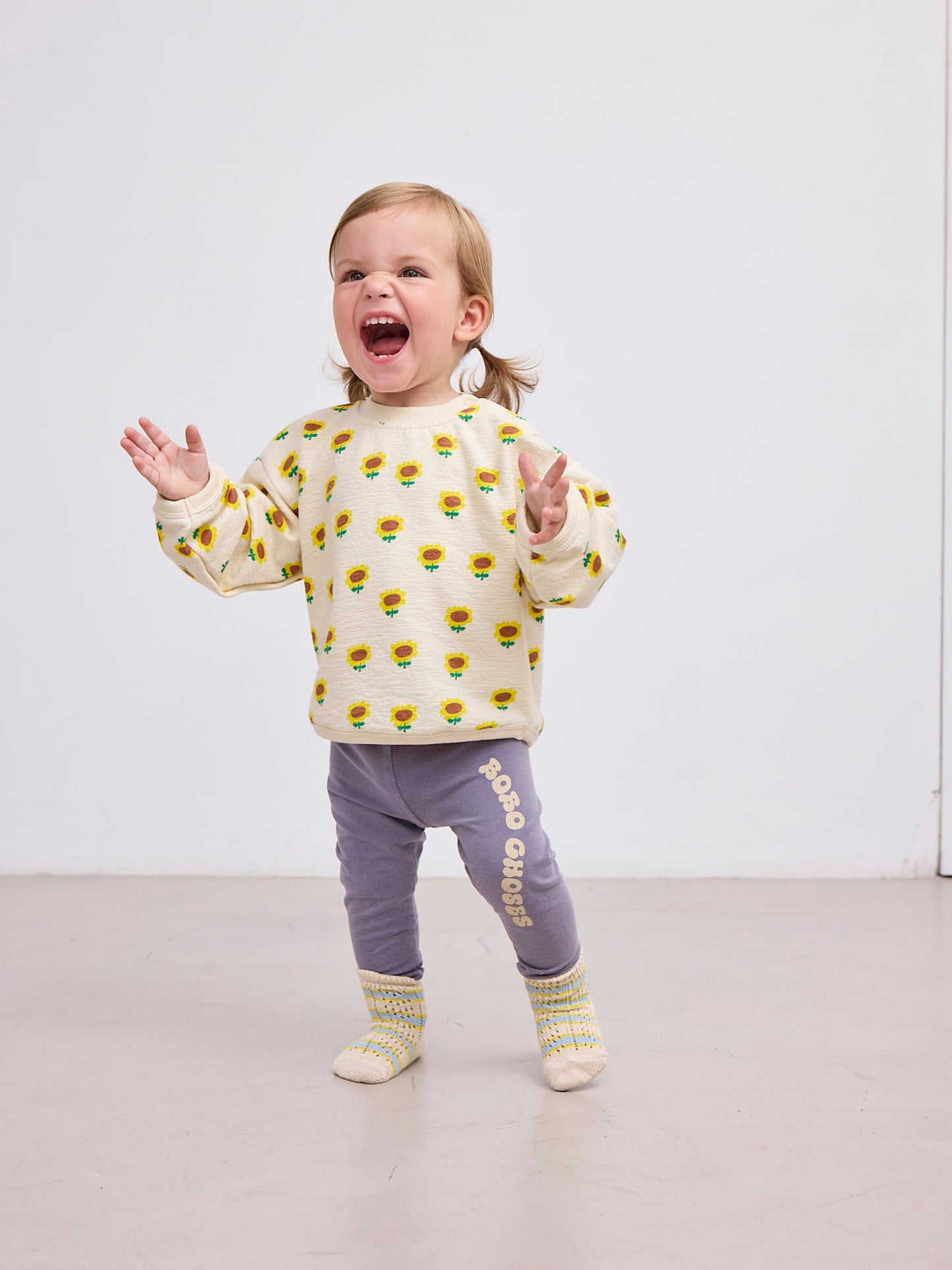 Bobo Choses Sunflower All Over Pullover