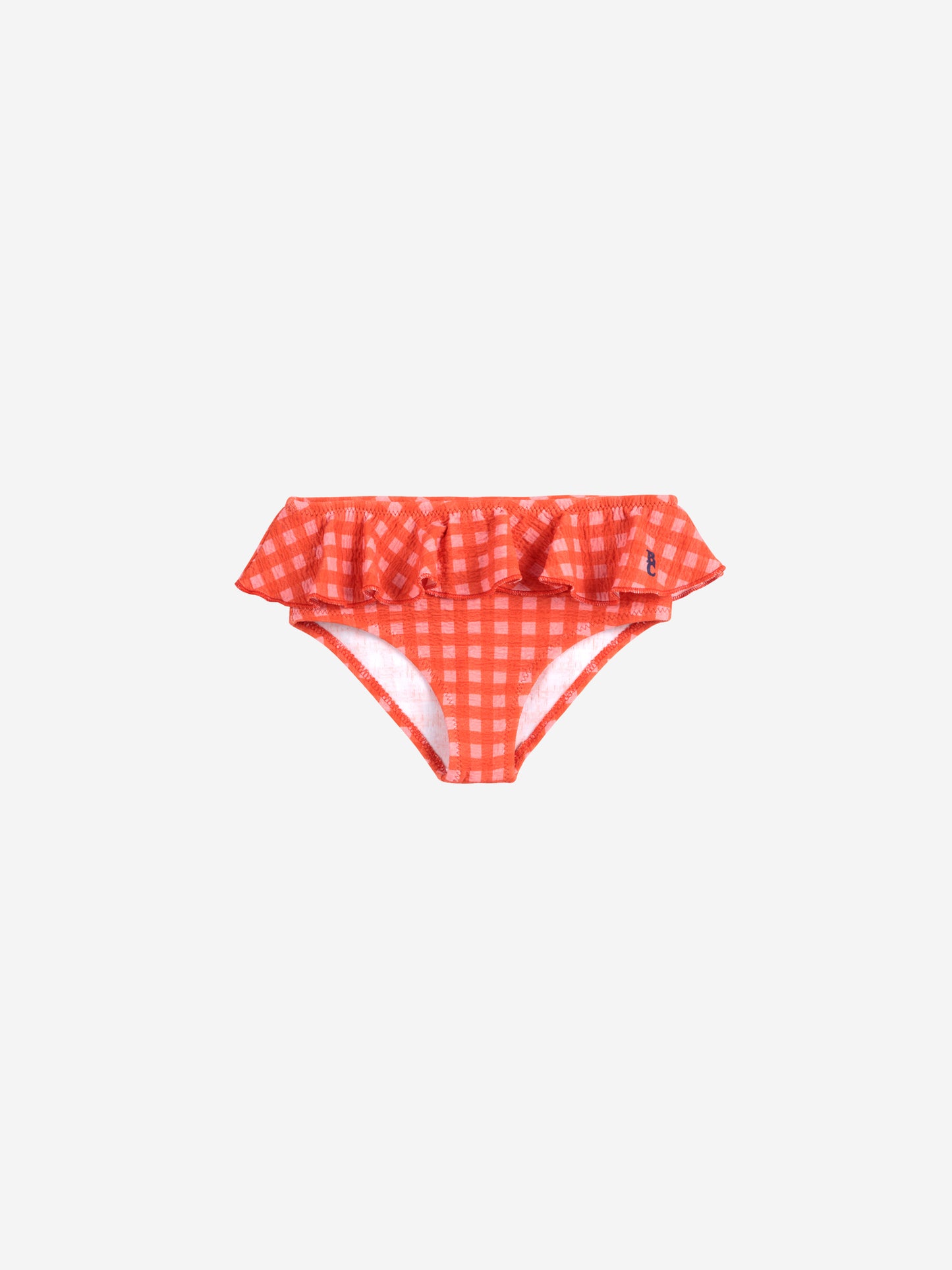 Bobo Choses Vichy Ruffle Badeshose