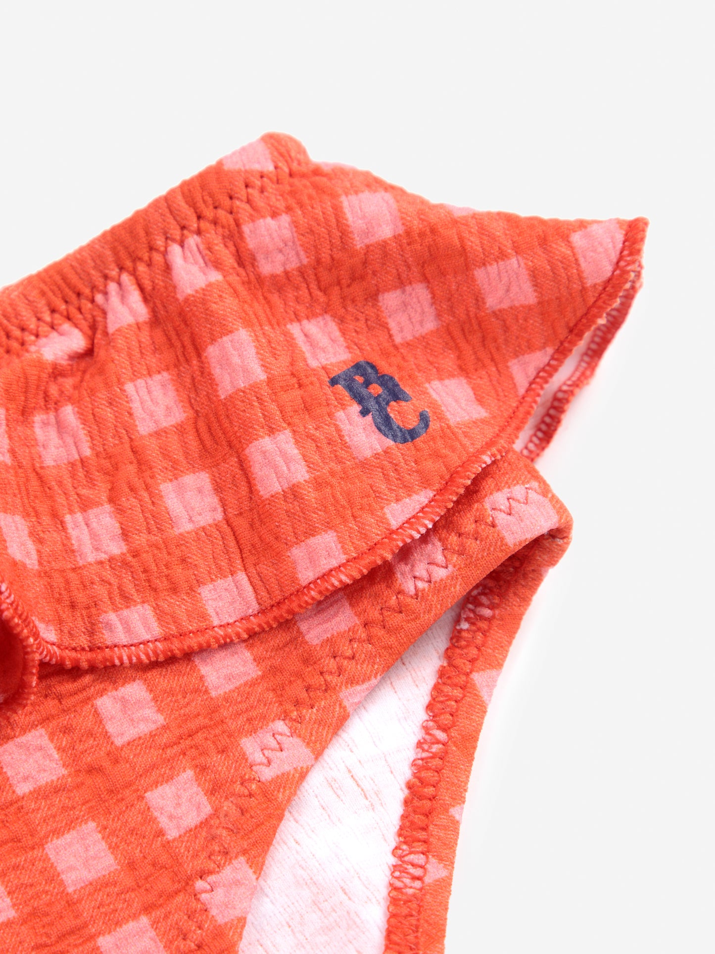 Bobo Choses Vichy Ruffle Badeshose