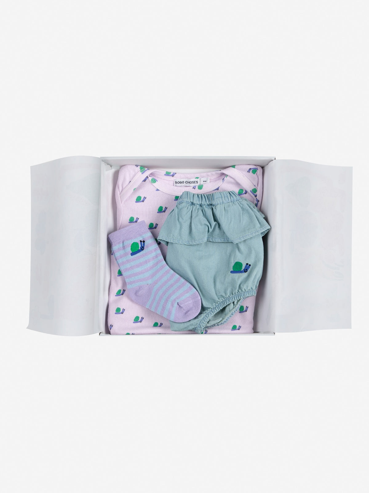 Bobo Choses Funny Snail Geschenkbox