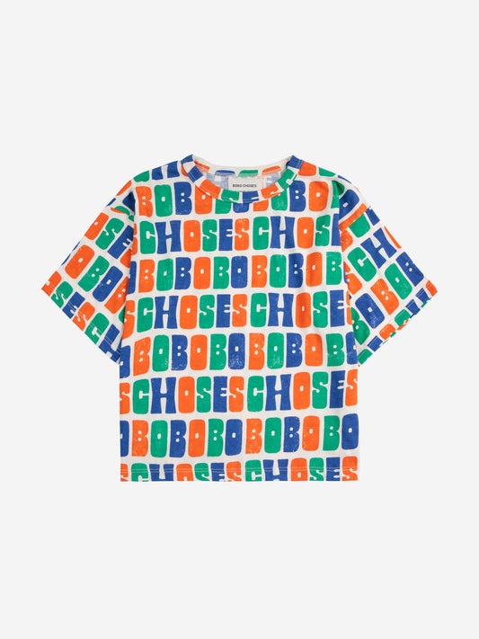 Bobo Choses Multicolor Bobo Choses All Over T-Shirt