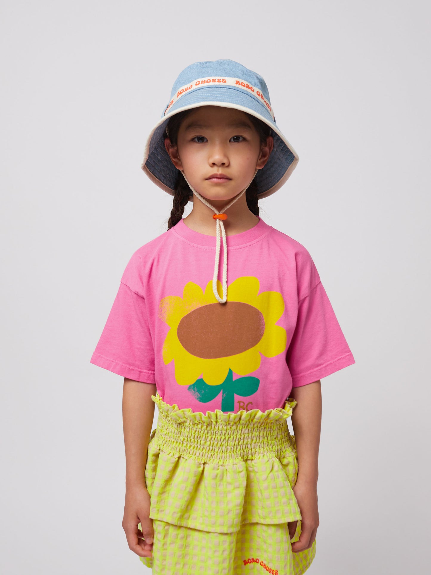 Bobo Choses Light Denim Bucket Hat